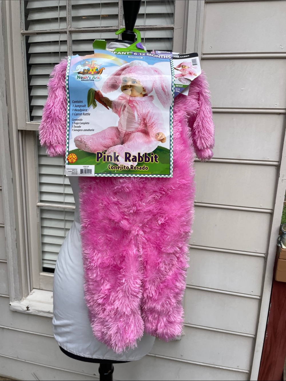 NWT- Rubies Pink Easter Bunny Rabbit 3 Piece Costume Size 6-12 months